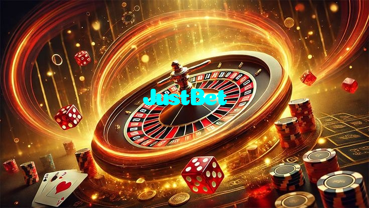JustBet casino presented on mobile device in Pakistan with slots and live games